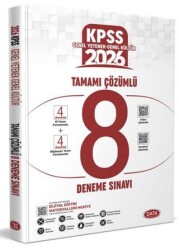 2026 KPSS Genel Yetenek Genel Kültür Tamamı Çözümlü 8 Deneme Sınavı - Data Yayınları