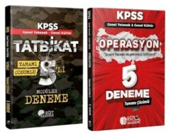 2026 KPSS Genel Yetenek Genel Kültür Tamamı Çözümlü Tatbikat 5 li ve Operasyon 5+1 Muhteşem Set - Eğit Akademi