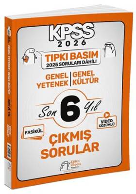2026 KPSS Genel Yetenek Genel Kültür Tıpkı Basım Son 6 Yıl Çıkmış Sorular - 1