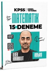 2026 KPSS Genel Yetenek Matematik 15`li Deneme - Retro Yayıncılık