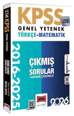 2026 KPSS Genel Yetenek Türkçe Matematik 2016 2026 Konu Konu Tamamı Çözümlü Çıkmış Sorular - 1