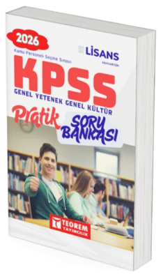 2026 KPSS Lisans Genel Yetenek Genel Kültür Pratik Soru Bankası - 1