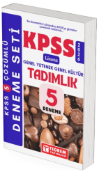 2026 KPSS Lisans Tamamı Çözümlü Tadımlık 5 Deneme - Teorem Yayıncılık