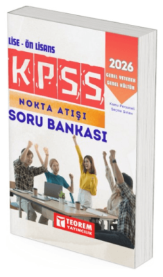 2026 KPSS Lise - Ön Lisans Genel Yetenek Genel Kültür Nokta Atışı Soru Bankası - 1