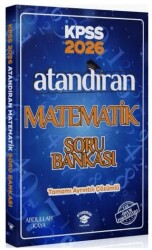 2026 KPSS Matematik Soru Bankası Çözümlü - Atandıran Yayıncılık