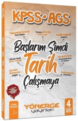 2026 KPSS MEB-AGS Başlarım Şimdi Tarih Çalışmaya Pratik Anlatım - Yönerge Yayınları