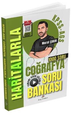 2026 KPSS MEB AGS Haritalarla Coğrafya Tamamı Video Çözümlü Soru Bankası - 1