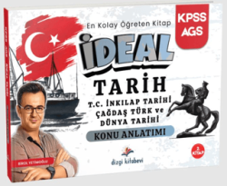2026 KPSS MEB AGS İdeal Tarih T.C. İnkılap Tarihi - Çağdaş Türk ve Dünya Tarihi Konu Anlatımı - Dizgi Kitap