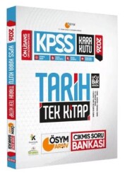 2026 KPSS Önlisans-Ortaöğretim Kara Kutu Tarih Tek Kitap ÖSYM Arşiv Çıkmış Soru Bankası Konu Özetli Dijital Çözümlü - Karakutu Yayın