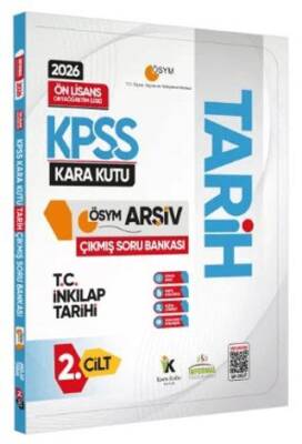 2026 KPSS Önlisans-Ortaöğretim Tarihin Kara Kutusu 2.Cilt ÖSYM Çıkmış Soru Bankası Konu Özetli Çözümlü - 1
