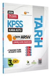 2026 KPSS Önlisans-Ortaöğretim Tarihin Kara Kutusu 3.Cilt ÖSYM Çıkmış Soru Bankası Konu Özetli Çözümlü - Karakutu Yayın