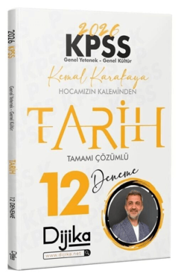2026 KPSS Tarih 12 Deneme Çözümlü - 1