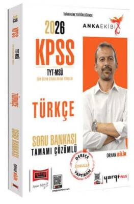 2026 KPSS TYT MSÜ Anka Ekibi Tamamı Çözümlü Türkçe Soru Bankası - 1