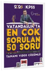 2026 KPSS Vatandaşlıkta En Çok Sorulan 50 Soru - Yargı Yayınevi