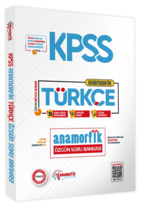 2026 KPSS Yeni Sistem Türkçe Tek Kitap Anamorfik Özgün Soru Bankası Konu Konu Dijital Çözümlü - 1