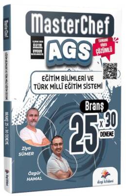 2026 MasterChef MEB AGS Eğitim Bilimleri ve Türk Milli Eğitim Sistemi Tamamı Video Çözümlü 25 Branş Deneme - 1
