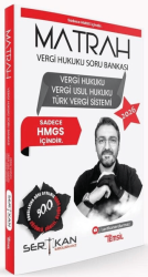 2026 MATRAH HMGS Vergi Hukuku, Vergi Usul Hukuku, Türk Vergi Sistemi Soru Bankası - Temsil Kitap