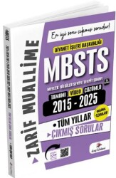 2026 MBSTS Çıkmış Sorular 2015-2025 Tüm Yıllar Çözümlü - Dizgi Kitap