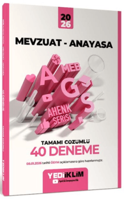 2026 MEB-AGS Ahenk Mevzuat-Anayasa Tamamı Çözümlü 40 Deneme - 1