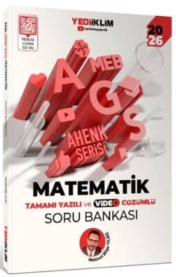 2026 MEB-AGS Ahenk Serisi Matematik Tamamı Yazılı ve Video Çözümlü Soru Bankası - 1