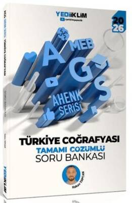 2026 MEB AGS Ahenk Serisi Türkiye Coğrafyası Tamamı Çözümlü Soru Bankası - 1