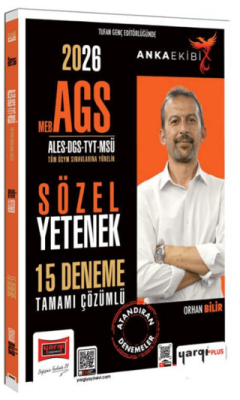 2026 MEB-AGS ALES DGS TYT MSÜ Anka Ekibi Sözel Yetenek Tamamı Çözümlü 15 Deneme - 1