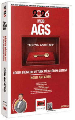 2026 MEB-AGS Anahtarı Eğitim Bilimleri ve Türk Milli Eğitim Sistemi Konu Anlatımı Modül 2 - 1