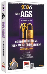 2026 MEB-AGS Anahtarı Eğitim Bilimleri ve Türk Milli Eğitim Sistemi Konu Anlatımı Modül 2 - Yargı Yayınevi