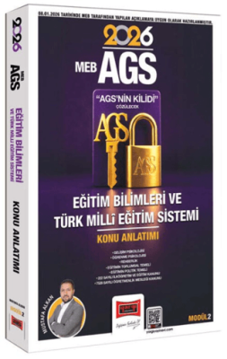 2026 MEB-AGS Anahtarı Eğitim Bilimleri ve Türk Milli Eğitim Sistemi Konu Anlatımı Modül 2 - 1