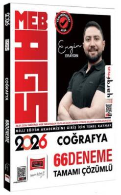 2026 MEB-AGS Coğrafya Tamamı Çözümlü 66 Deneme - 1