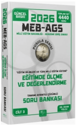 2026 MEB-AGS Eğitim Bilimleri Eğitimde Ölçme ve Değerlendirme Soru Bankası Çözümlü - CBA Akademi