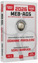 2026 MEB-AGS Eğitim Bilimleri Öğrenme Psikolojisi Soru Bankası Çözümlü - CBA Akademi