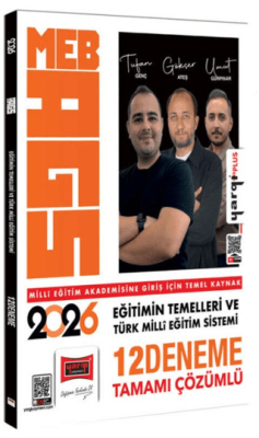 2026 MEB-AGS Eğitimin Temelleri ve Türk Milli Eğitim Sistemi Tamamı Çözümlü 12 Deneme - 1