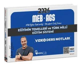 2026 MEB-AGS Eğitimin Temelleri ve Türk Milli Eğitim Sistemi Video Ders Notları - 1