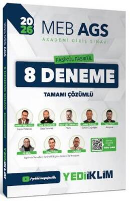 2026 MEB AGS Fasikül Fasikül 8 Deneme Tamamı Çözümlü - 1