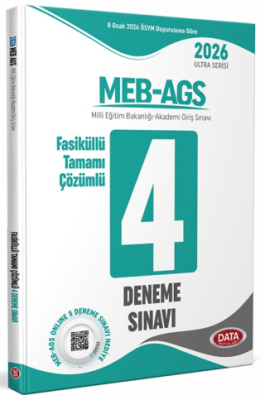 2026 MEB-AGS Fasiküllü Tamamı Çözümlü 4 Deneme Sınavı - 1