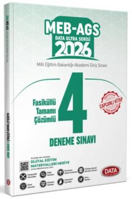 2026 MEB-AGS Fasiküllü Tamamı Çözümlü 4 Deneme Sınavı - 1