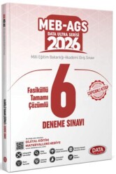 2026 MEB-AGS Fasiküllü Tamamı Çözümlü 6 Deneme Sınavı - Data Yayınları
