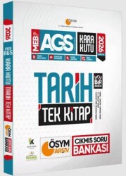 2026 MEB-AGS Kara Kutu Tarih TEK KİTAP ÖSYM Arşiv Çıkmış Soru Bankası Konu Özetli Dijital Çözümlü - Karakutu Yayın