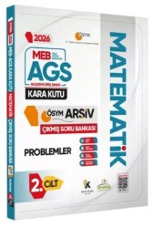 2026 MEB-AGS Matematik Kara Kutu 2. Cilt PROBLEMLER ÖSYM Çıkmış Soru Bankası Dijital Çözümlü - Karakutu Yayın