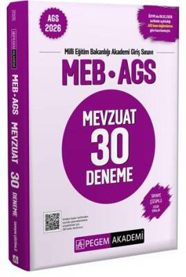 2026 MEB AGS Mevzuat 30 Deneme Tamamı Çözümlü - 1