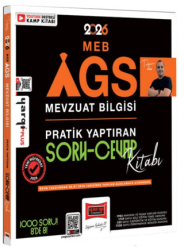 2026 MEB-AGS Mevzuat Bilgisi Pratik Yaptıran Soru-Cevap Kitabı - Yargı Yayınevi