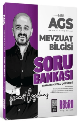 2026 MEB-AGS Mevzuat Bilgisi Soru Bankası Çözümlü - Retro Yayıncılık
