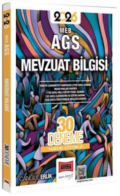 2026 MEB-AGS Mevzuat Bilgisi Tamamı Çözümlü 30 Deneme - 1