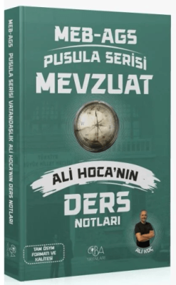 2026 MEB-AGS Mevzuat Ders Notları Pusula Serisi - 1