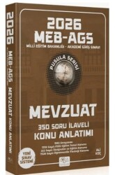 2026 MEB-AGS Mevzuat Konu Anlatımı Pusula Serisi - CBA Akademi