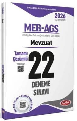 2026 MEB-AGS Mevzuat Tamamı Çözümlü 22 Deneme Sınavı - 1