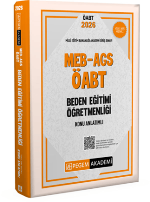 2026 MEB AGS ÖABT Beden Eğitimi Öğretmenliği Konu Anlatımlı - 1