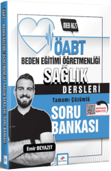 2026 Meb Ags ÖABT Beden Eğitimi Sağlık Dersleri Tamamı PDF Çözümlü Soru Bankası - Dizgi Kitap