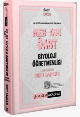 2026 MEB AGS ÖABT Biyoloji Öğretmenliği Tamamı Çözümlü Soru Bankası - 1